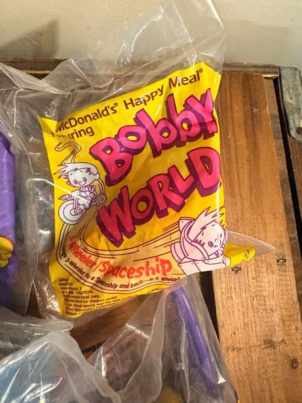 Vintage 90s Fast Food Toy Lot McDonald's Burger King Wendy's Sealed NIP - Picture 9 of 9